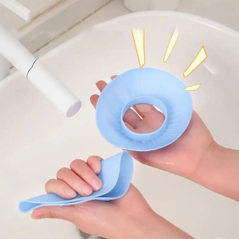 Spilling Down Your Arms Face Wash Wristbands Washable Wet Sleeves for Washing Wrist Strap Silicone Keep Clean Dry While