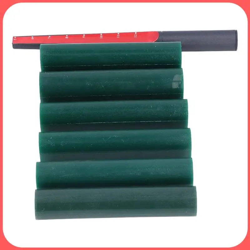 

AA89-Набор восковых трубок для колец, 6 размеров восковых трубок для резьбы с режущей линейкой для ювелирных колец, литье ремесел, ювелирных инструментов