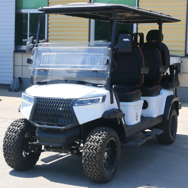 6 Seater Off Road Customizable Vehicle With CE Certification Upgraded High Power Motor For Estate Mobility Golf Cart