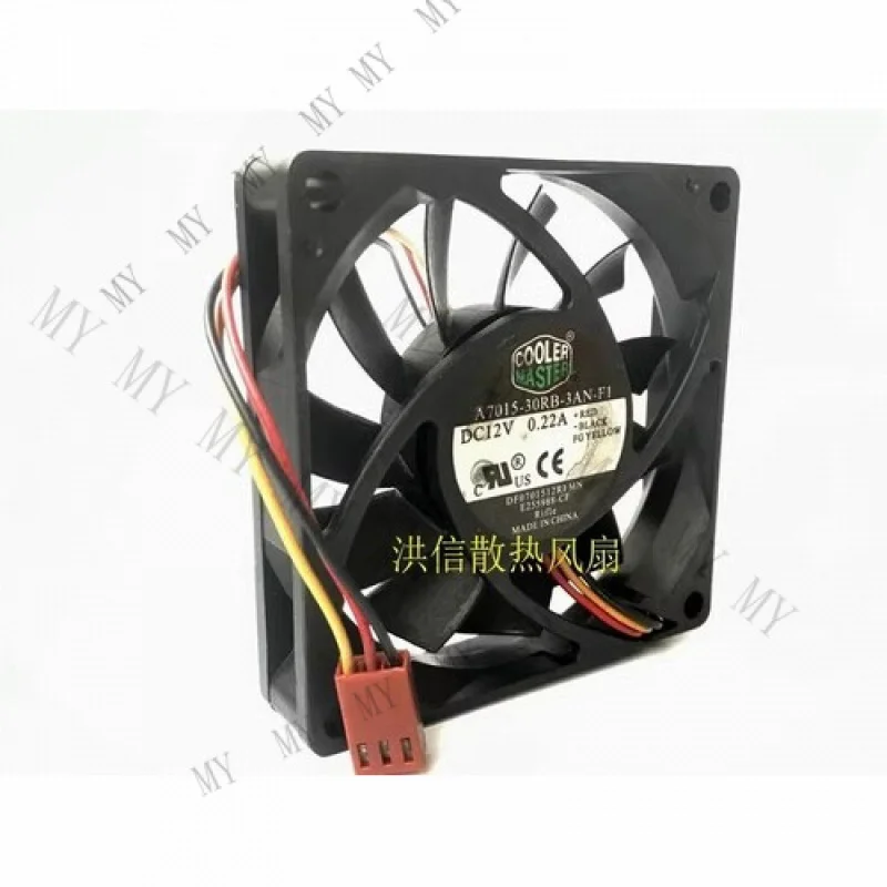 tt-クーラーマスター用-a7015-30rb-3an-f1-7015-dc12v-018a-022a-7cm-3ピン冷却ファン