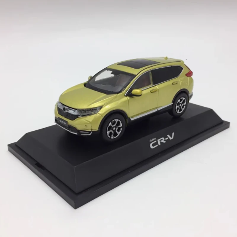 ダイキャスト合金車モデル,スケール1:43,crv,suv 2017,完成品,シミュレーション玩具,コレクションギフト,静的モデル