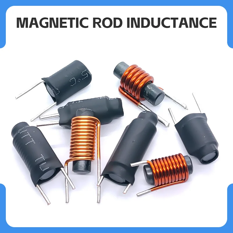 6x20mm High Current Rod Inductor DC Filtering Energy Storage Direct Pin
