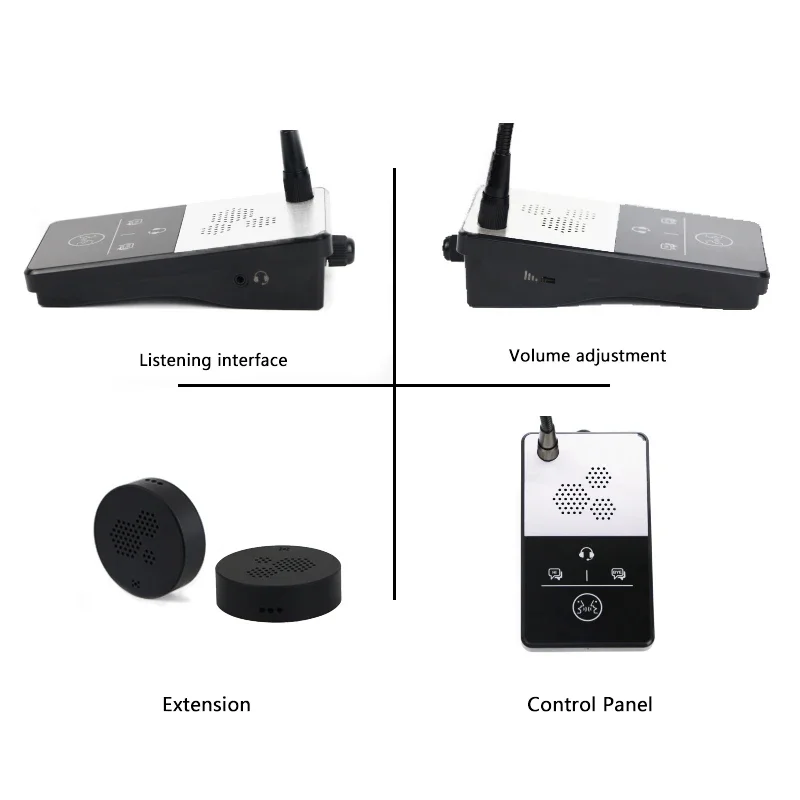 

2026 двусторонний счетчик, домофон, аудиозапись, защита от помех, оконная система внутренней связи для банковской больницы, автобусной станции