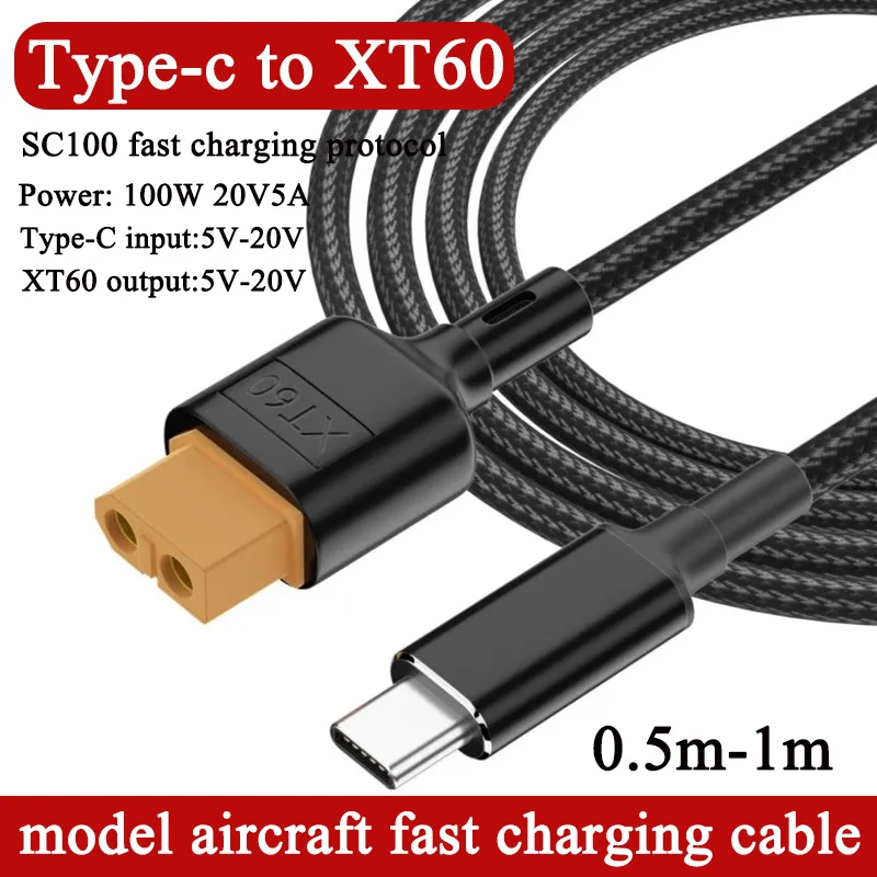 Type-C To XT60 Fema…