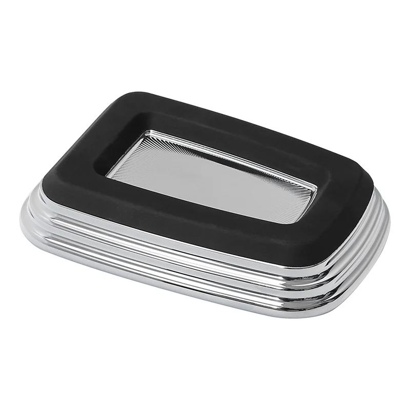 Hintere Bremspedal-Pad-Abdeckung für Harley Touring Road Street Electra Glide Trike 1980–23 FLD 2012–16 Softail 1986–17 Fat Boy FLSTN