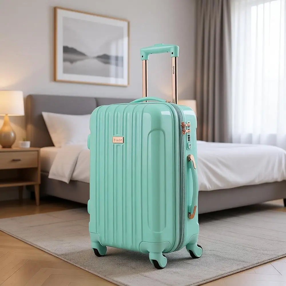 

Чемодан-спиннер 20 Opal Alma с замком TSA