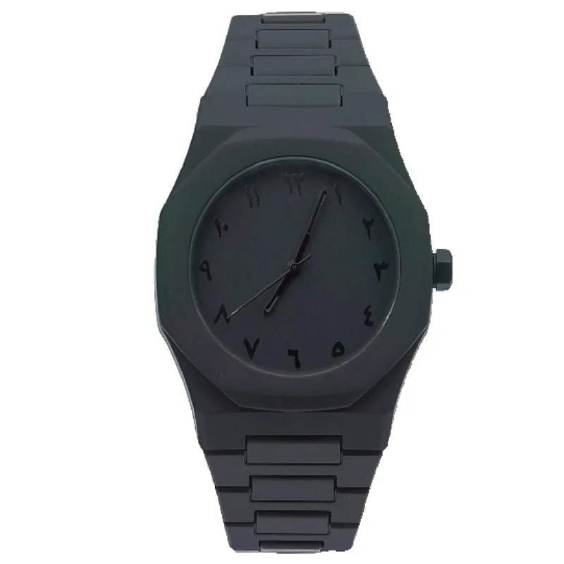 Geometric Sport Watch 40.5mm, Lightweight TPU Case & Band, Octagon Shockproof Design Digital Dial for Gym/Running