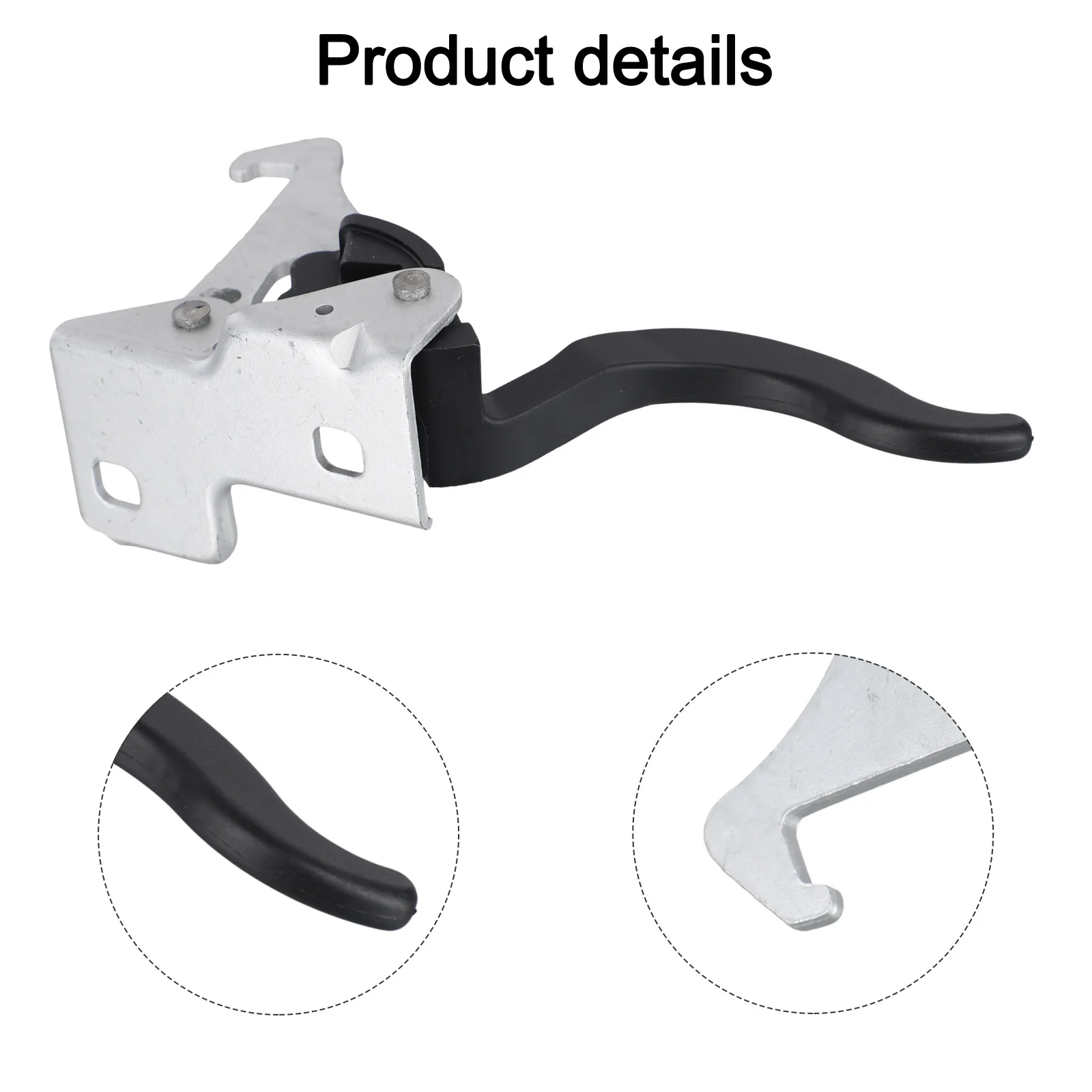 Engine Hood Safety Catch Release Handle Latch Hook Assembly for BMW E53 Models Produced in Calendar Years 2000 to 2006
