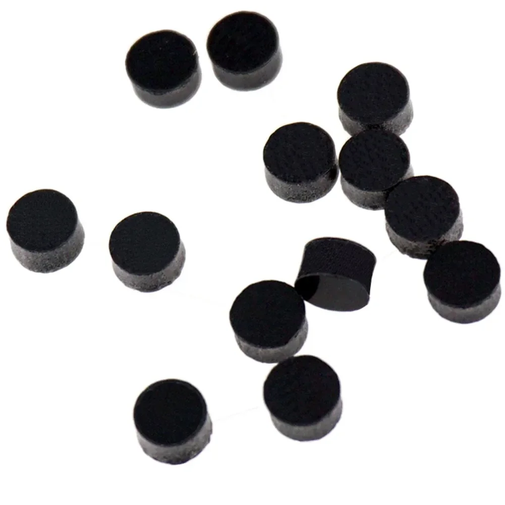 50pcs 6mm Bakelite Folk Guitar Fretboard Tone Point Fret Mark Fingerboard Dots Inlay Markers Black Guitars Replacement Parts