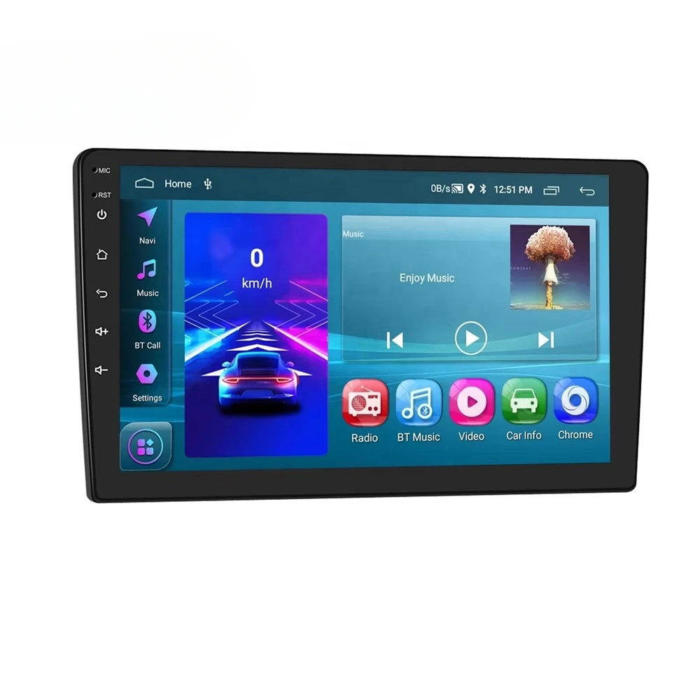 for 9/10.1 inch 2+64G Android Car Radio Double Din Car Stereo CarPlay & Android Auto GPS WIFI FM RDS BT Autoradio USA Stock