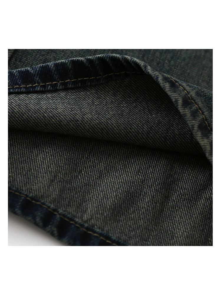 Jupe mi-longue en jean taille haute pour femmes, nouvelle collection automne, amincissante, Vintage, longueur f, pour les déplacements, couleur Pure