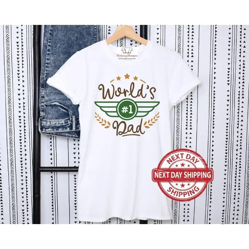 World's Best Dad T Shirt Personalized s For From Daughter Father's Day Appreciation