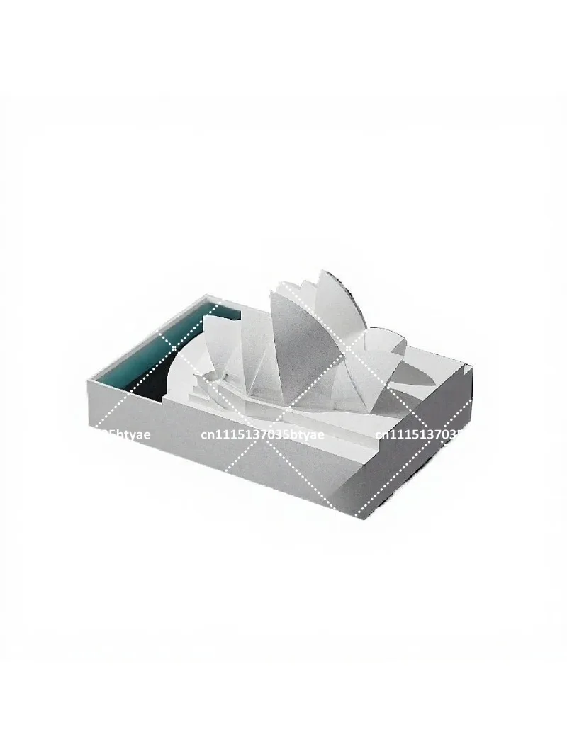 Classic Concrete Famous Building Model Home Office Desktop Decoration Cement Ornament