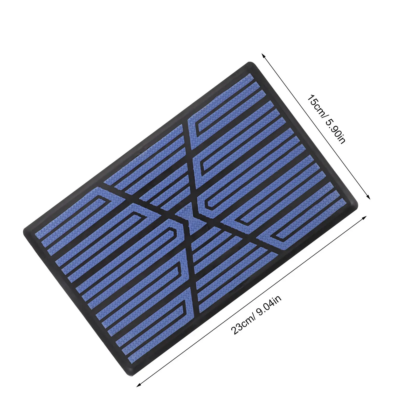 8Pcs Car Foot Pedal Pad For Car Floor Carpet Auto Repair Shop Automotive Patch Kit Sturdy Design Prevents Mat Shifting