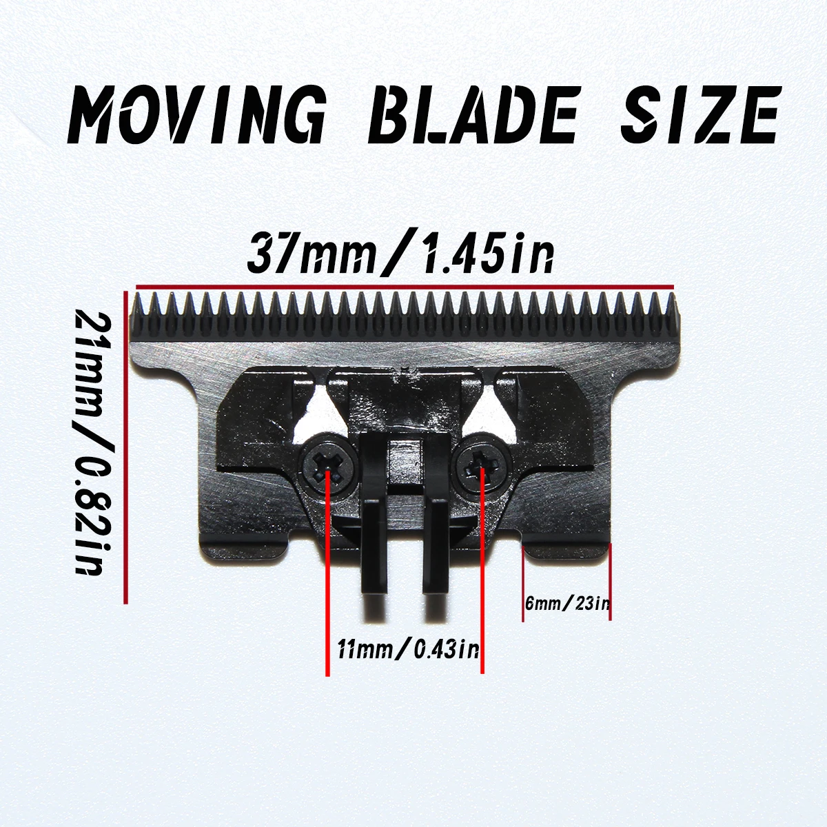 DKBAG Профессиональное лезвие триммера, лезвие триммера для контура, сменное лезвие машинки для стрижки волос, подходит для DK-078/S/MRD/GAMMA