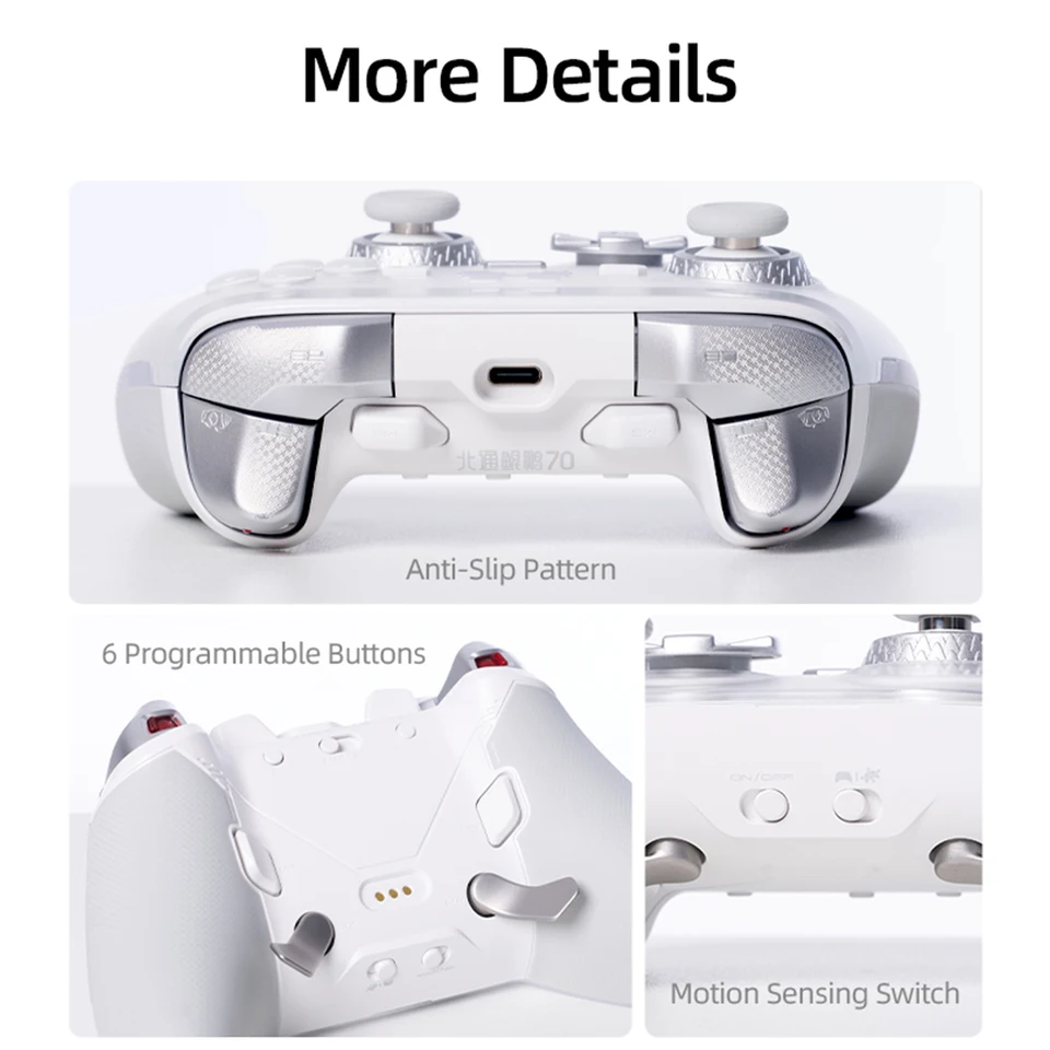 BEITONG KP70 ワイヤレスゲームコントローラー Switch対応
