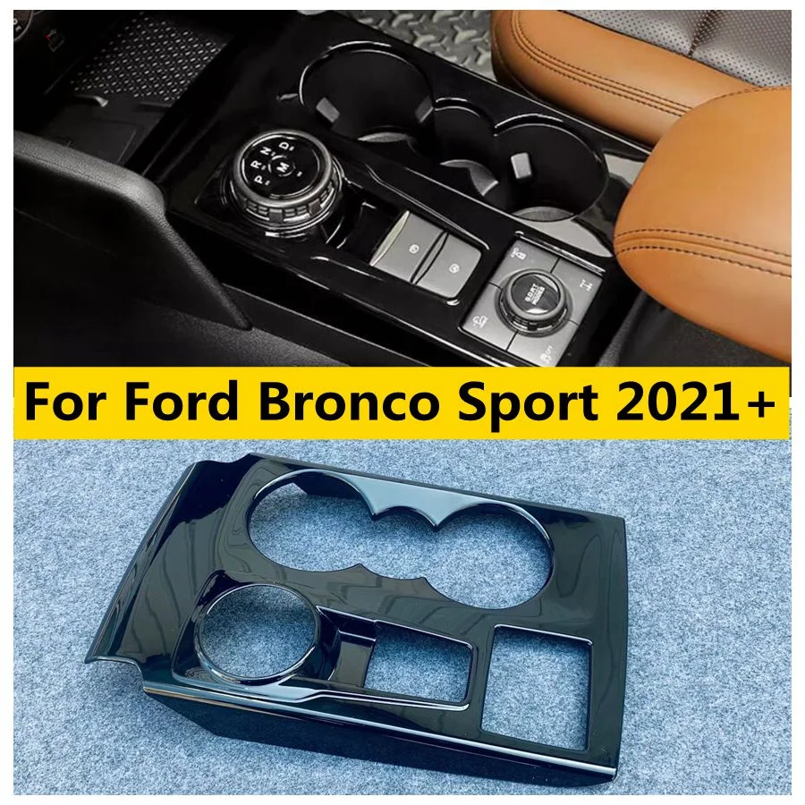 

ABS Transmission Center Control Gear Shift Box Decoration Panel Cover Trim Fit For Ford Bronco Sport 2021- 2024 Car Accessories