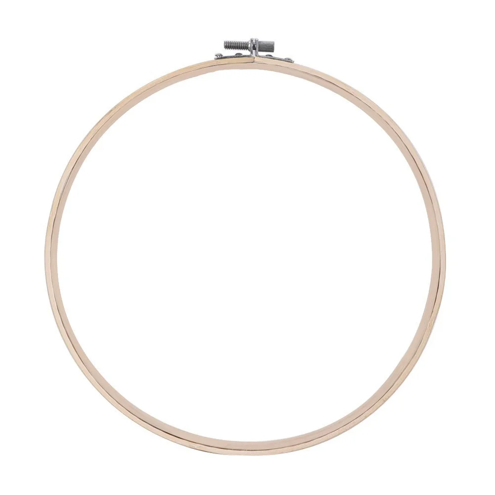 7 Inch Embroidery Hoop Bamboo Circle Hoops Embroidered Wooden Cross Stitch Ring