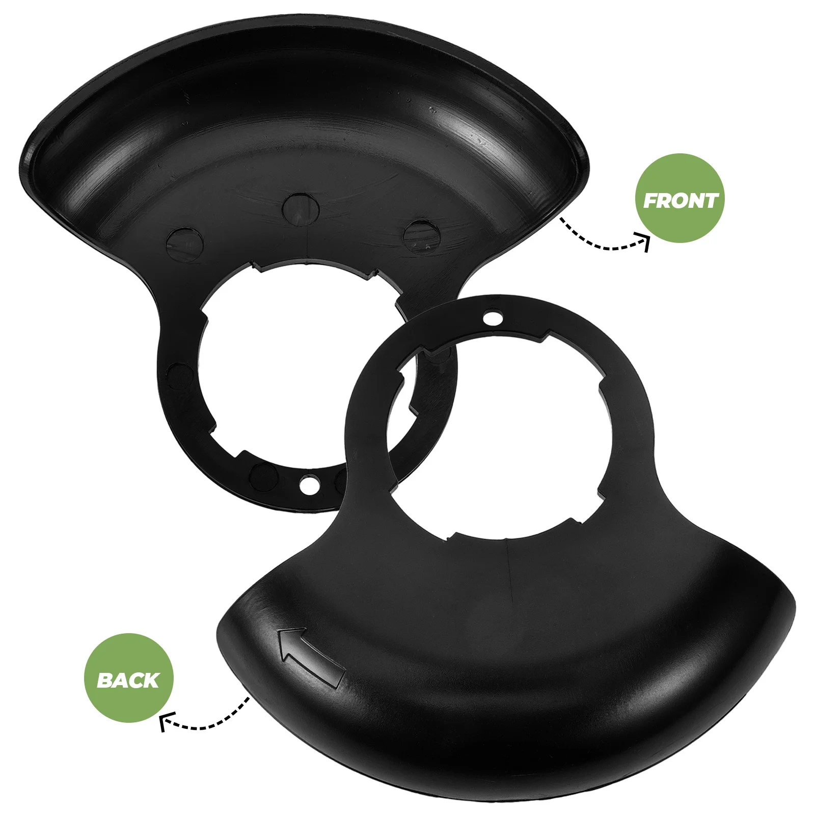 

Cordless Lawn Mower Grass Shield 12V 24V Universal Easy Install Prevents Grass Splatter Garden Trimming Accessory