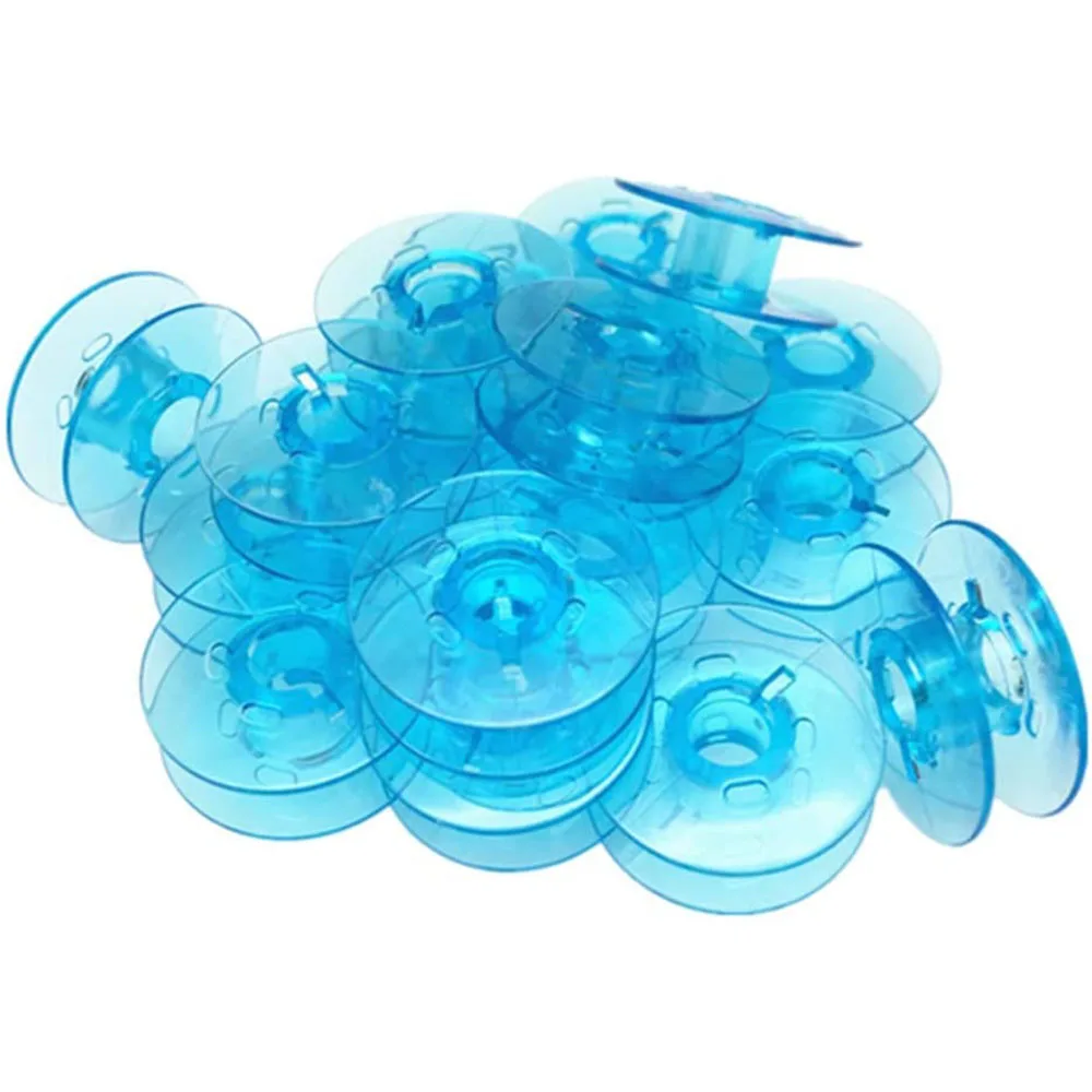 20 PCS/Lot Sewing Machine Blue Plastic Bobbins #9033P For Pfaff Brand 1469 1471 1472 1473 1475 Creative 2134 Sewing Accessories