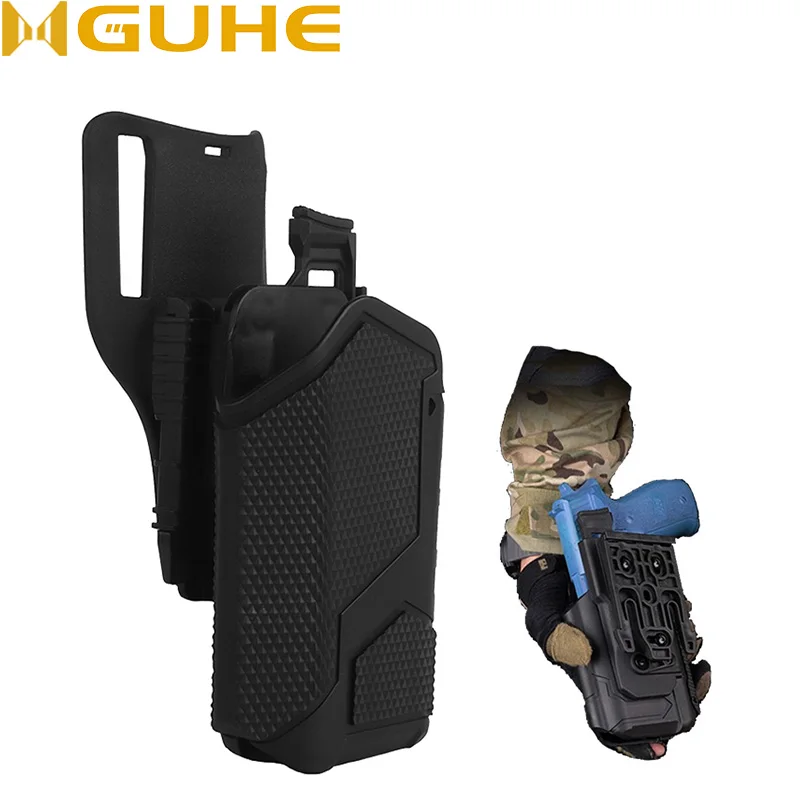 Tactical Holsters with Quick Release QLS System Kit X300 Flashlight Universal Holster and Military Hunting Holster Airsoft Gear universal car air suspension control system with pressure sensor support blue tooth remote and wire control app control