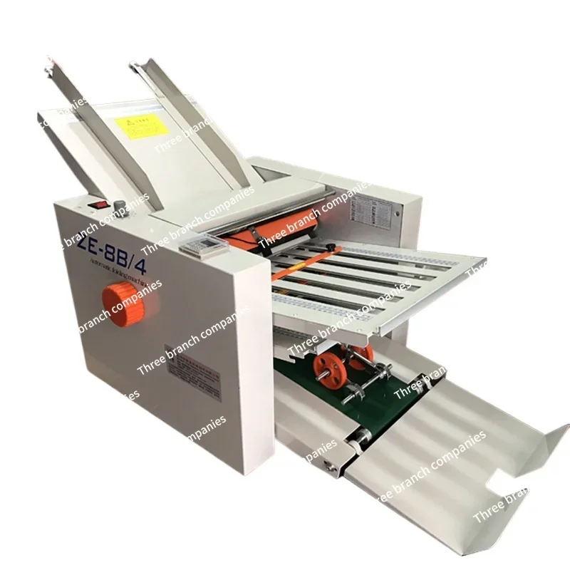 ZE8B-4 Folding Machine Manual Folding Coated Paper Double Adhesive  Automatic Origami