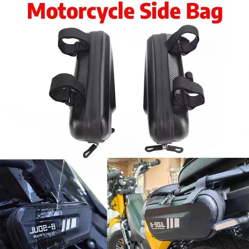 For HONDA Hornet CB599 CB600 CBF600 Hornet CB900 CBF900 Motorcycle E-Bike Side Bag Moto Engine Pack Hard Shell Bags