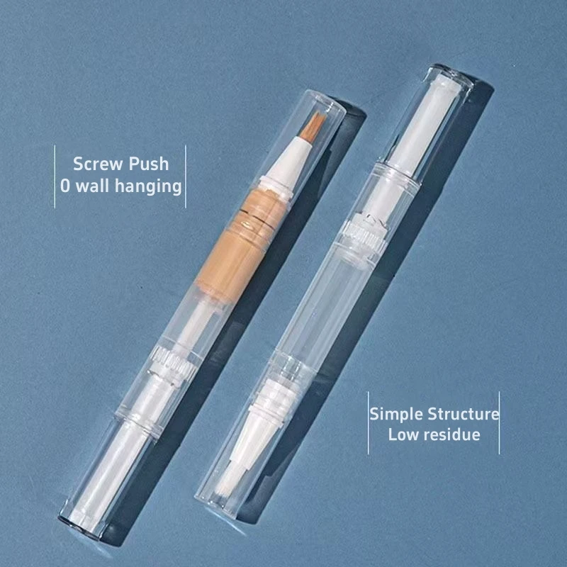 5/10Pcs 3ml 5ml Nail Care เครื่องสําอางค์ Foundation Applicator เติมพลาสติกโรตารีปากกาหัวแปรงคอนเทนเนอร์ที่ว่างเปล่า