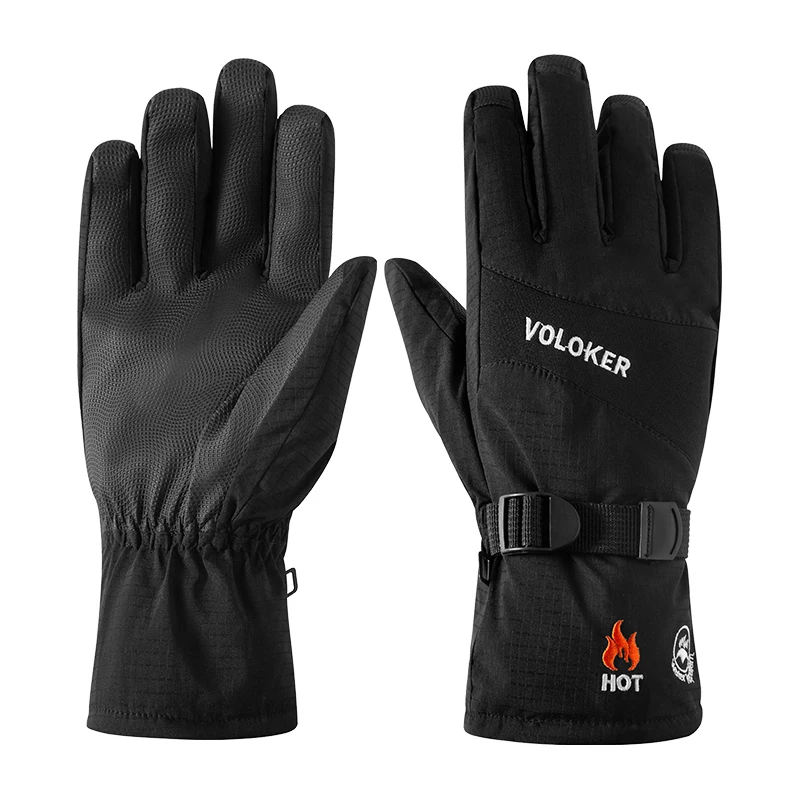 AliExpress Warm Outdoor Ski Gloves For Men And Women, Waterproof, Thickened, Durable Winter Gloves, Suitable For Cycling And Outdoor
