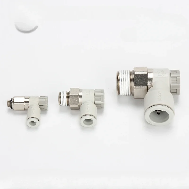 AS limit type throttle  type regulating  speed control  exhaust throttle valve quick connector