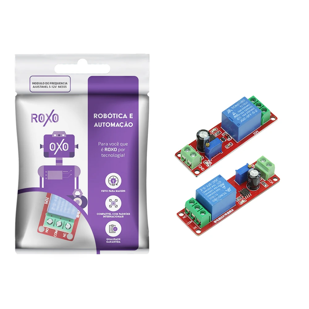 Module Ne555 Generator Pulse Frequency Pwm Adjustable 5-12V-RoXo