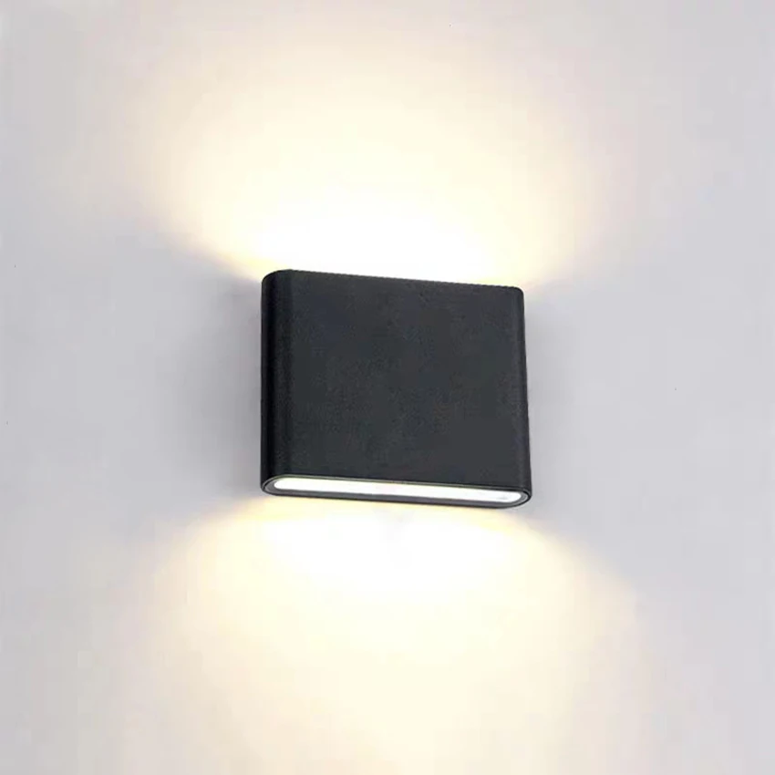 Imagem -05 - Lâmpada de Parede Led de Alumínio up Down Light Interior Decorado Moderno Sconce Exterior Ip65 6w 12w 20w Nr159