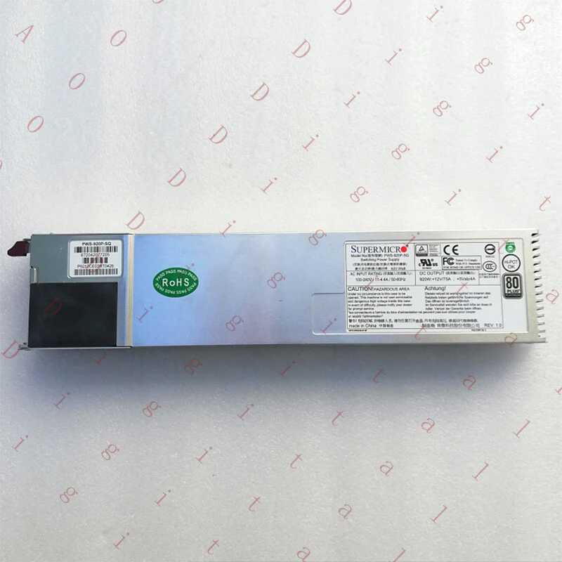 WW 920W Power Supply For Supermicro PWS-920P-SQ