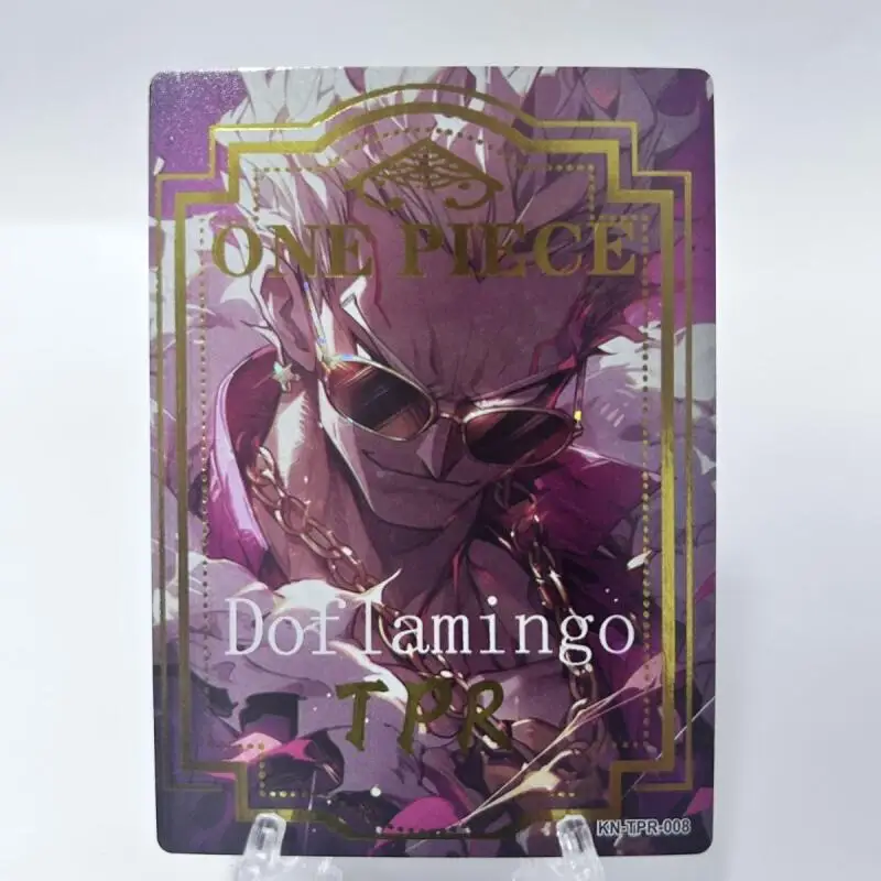 10 szt. Karty Flash One Piece Capone Becky Franky Bellamy Kolekcjonerskie Karty Anime Figurki Akcji Zabawki Prezenty