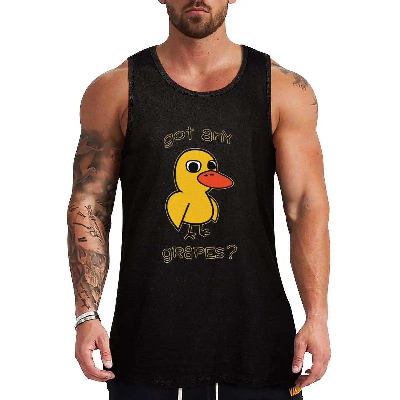 

Got Any Grapes Tank Top Essential Tank Top Cotton Casual Sleeveless Undershirt
