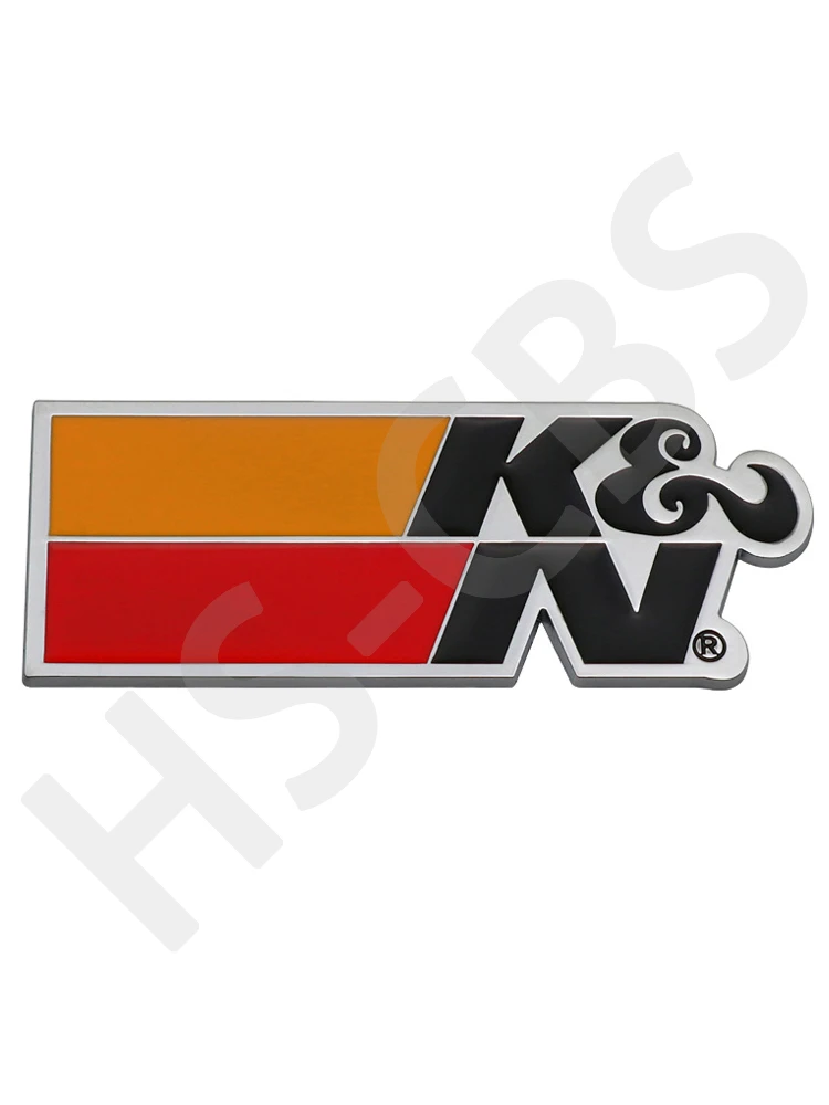 AliExpress NONE 2Pcs Metal K&N Filter Emblem Logo Decoration Decal Sticker for Various Car Model Stickers Atv Vtt Kit Vinyl Dirt Bike Motorcycle
