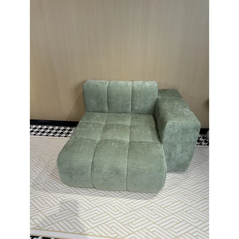 Modern Velvet L-Shaped Compressed Sofa Bed Set with Adjustable Features Durable Design for Living Room Boneless Couch