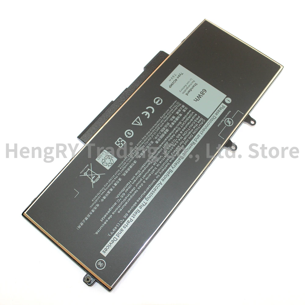 CPMANC-Batería de ordenador portátil 4GVMP 7,6 V 68Wh para DELL Latitude 5500 para Precision 3540 , X77XY 8500mAh, nueva