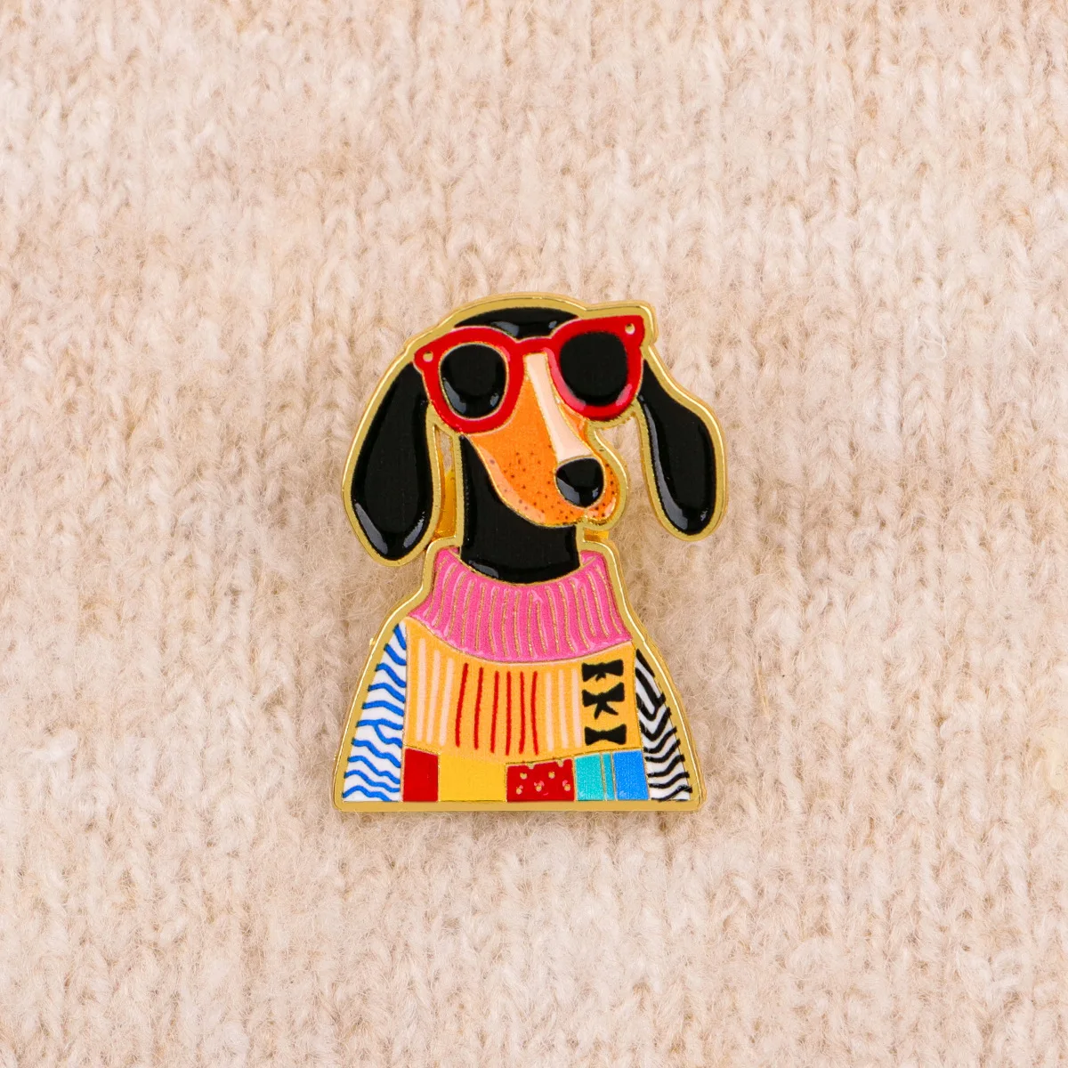 Pins de Esmalte de Cães Dachsh - Pet Supplies Store avaliação e preço