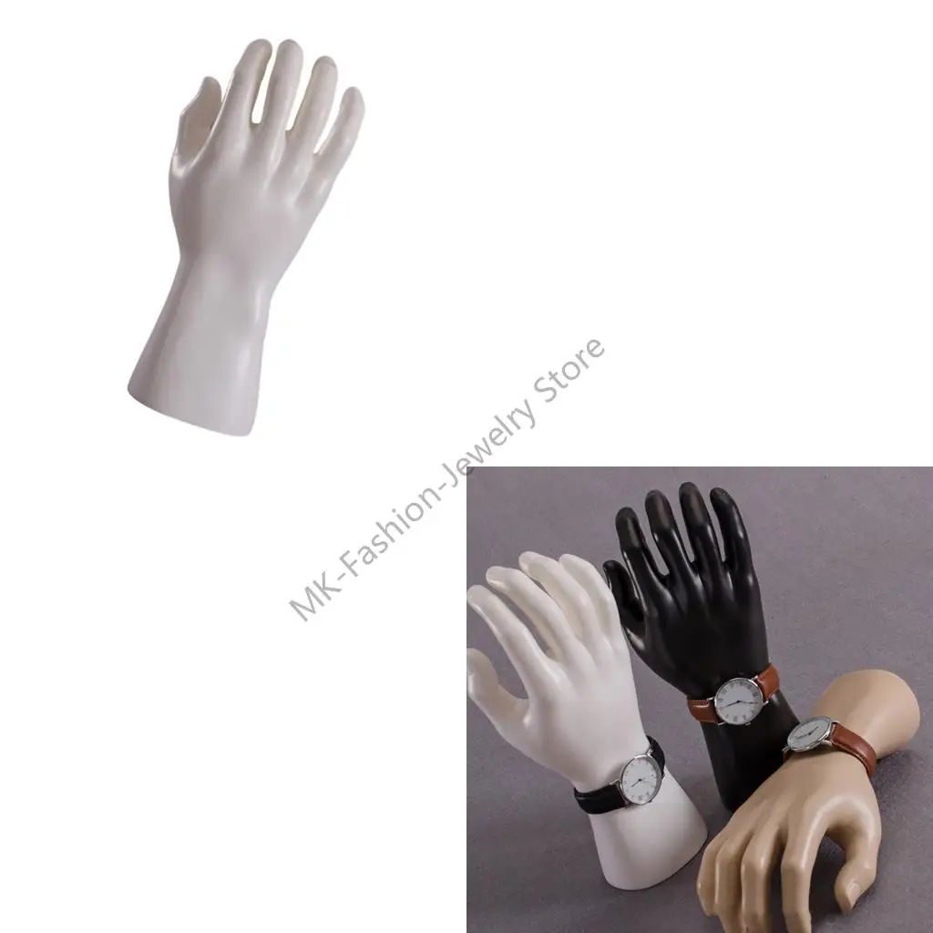 

Q6PF Профессиональный ювелирный ручной манекен Портативный модный аксессуар для ожерелья и демонстрации аксессуаров Домашняя