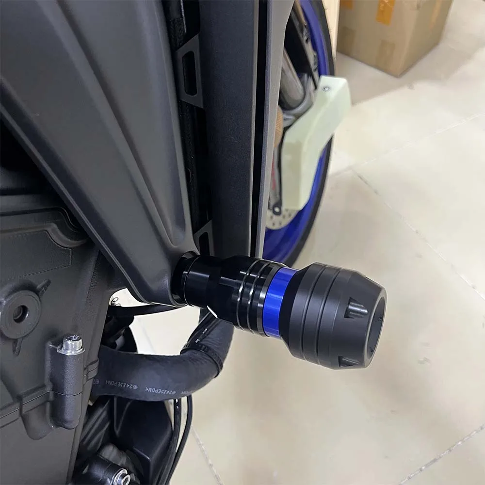 

Для YAMAHA Tracer 700/GT MT-07 MT07 FZ07 2014-2025 аксессуары для мотоциклов, ползунки для рамы, защита от столкновений, защита от падения, накладка