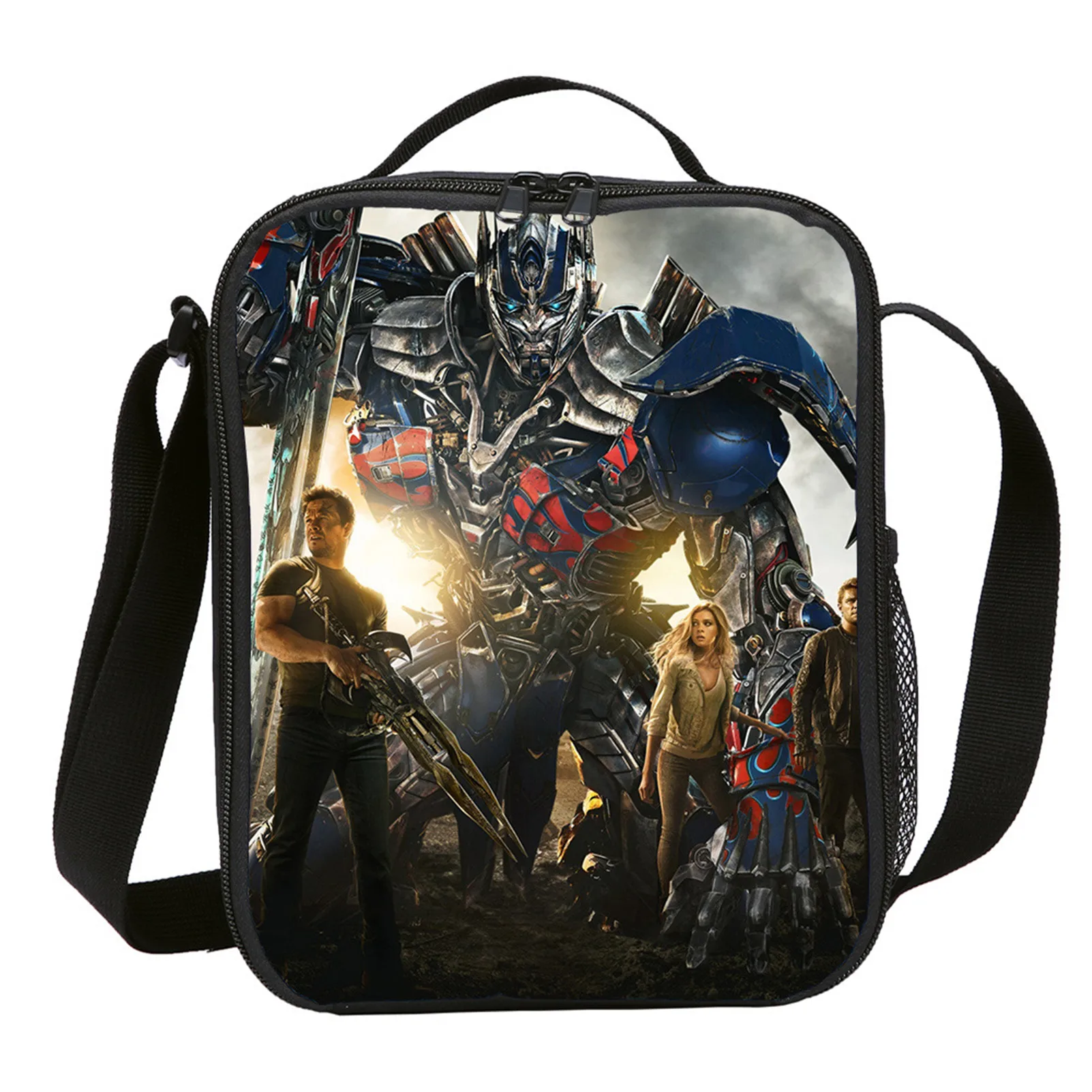 

Kids T-Transformers Lunch Box Insulated Waterproof Lunch Bag Durable Lunch Tote Box for School,Travel