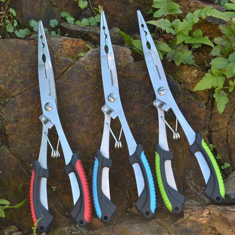 

Long-distance Fishing Pliers Hook Remover Fishing Line Clipper Fish Control Device Fishing Rig Pointed Nose and Hook Remover