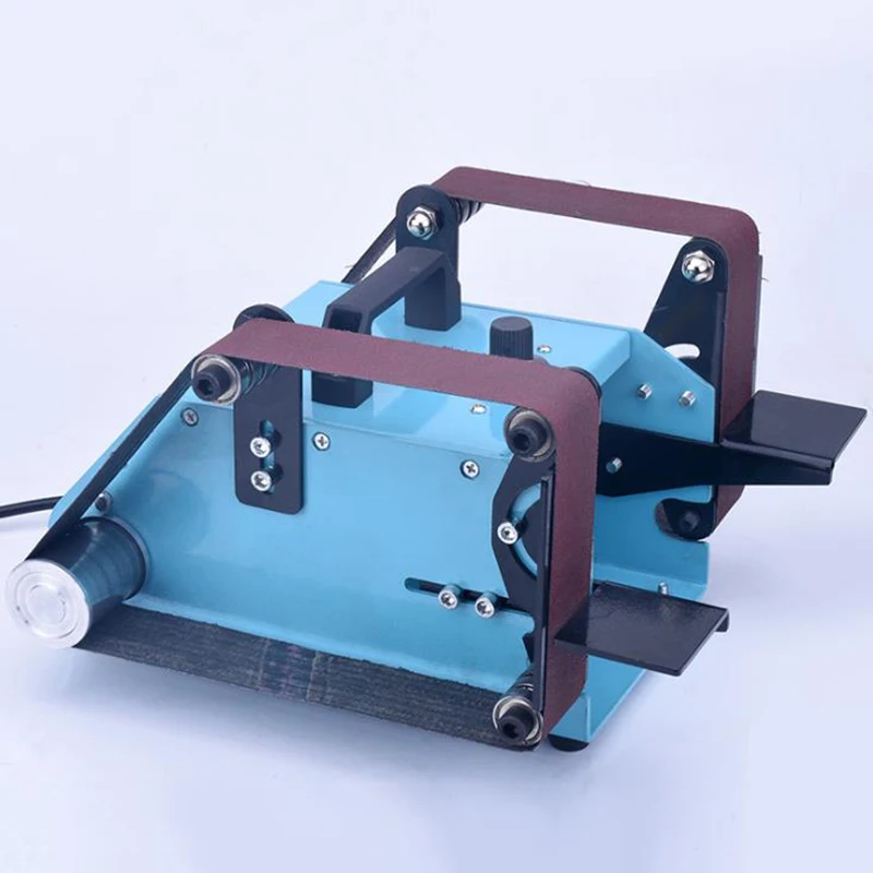 220V 950W Desktop Double-axis Belt Machine Electric  Sander Polishing Grinder  Sanding Grinding Machine
