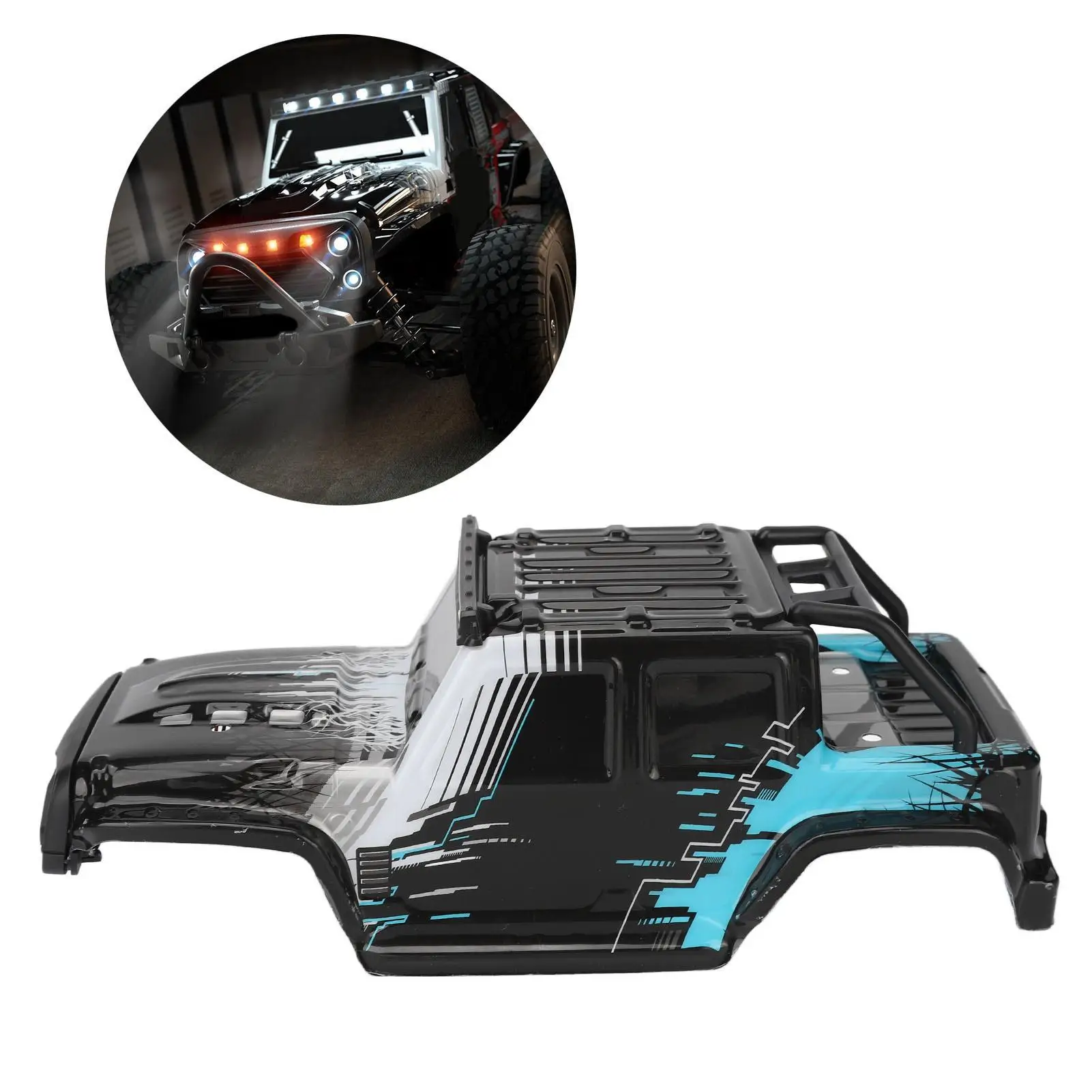 for scy 16103PRO RC Car Body Shell Frame - Precise Fit, Eco-Friendly Design, and Detailed Print Cover