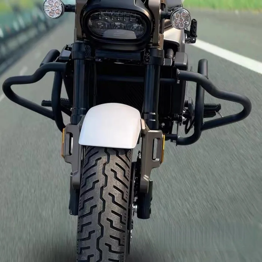 For QJMOTOR SRV700 modified bumper anti-collision and anti-fall thickened guard bar 700srv accessories