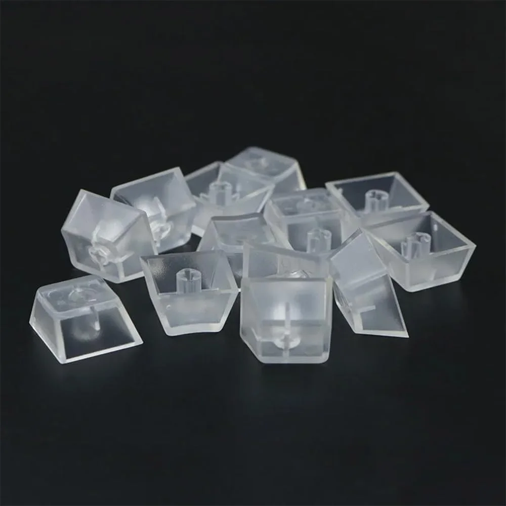 10/20 Stück Blanko ABS Mattierte Transluzente 1U R4 Tastenkappen für Cherry MX Schalter Mechanische Tastatur Ersatz