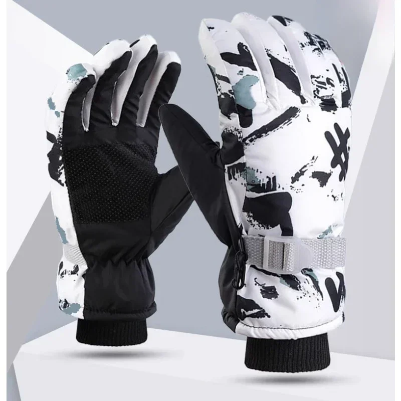 Outdoor Ski Handschuhe Männer Frauen Wasserdichte Snowboard Handschuhe Thermische Motorrad Radfahren Skifahren Handschuhe Warme Winter Sport Zubehör