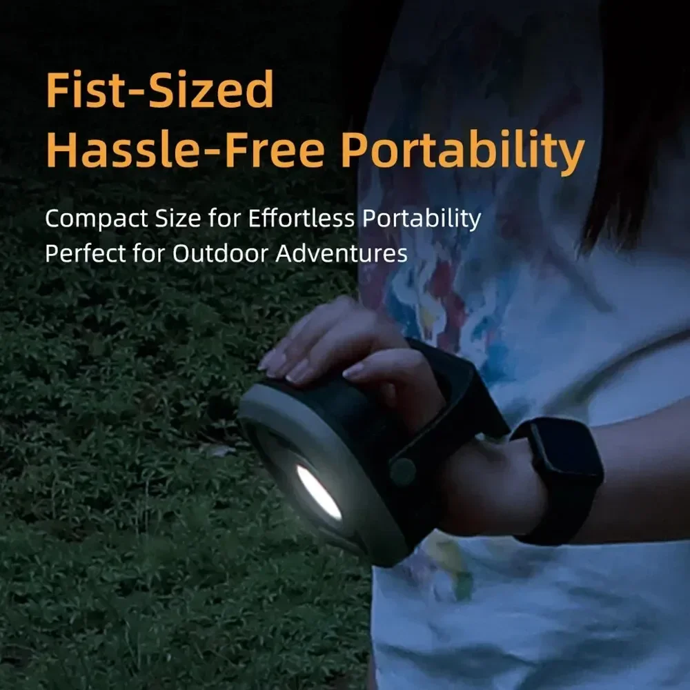 Klarus WL3 Portable COB Flashlight Dual-color Camping Light 1500 Lumens 13500mAh Rechargeable Battery Magnetic LED Flashlights