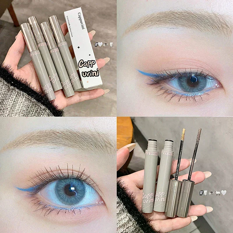 صبغة حواجب طبيعية من كابوفيني مقاومة للماء طويلة الأمد جل حواجب بني ملون ماسكارا للحواجب كريم معزز للحواجب مستحضرات تجميل